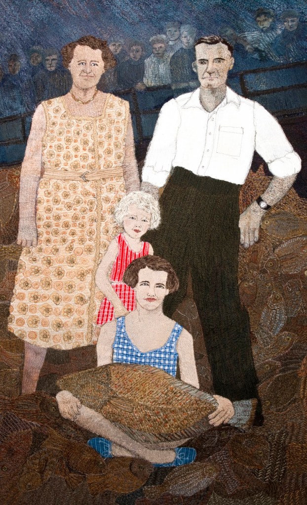 image of Family with Fish
