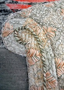 x stitch couching