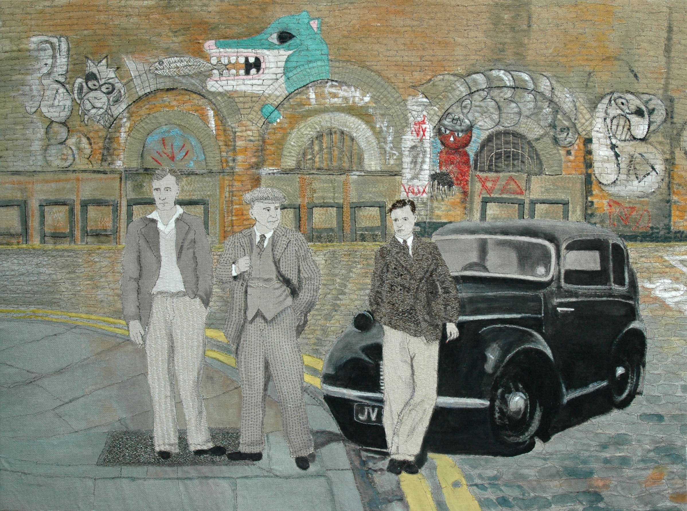 image of THE boys Go to London Town