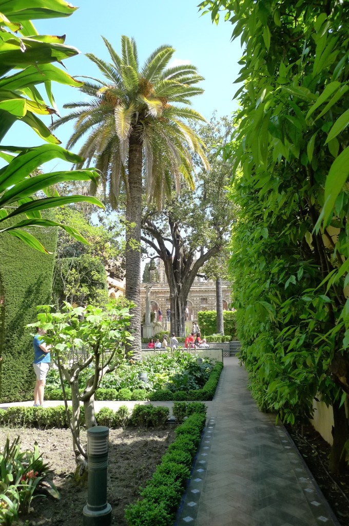 Alcazar Real gardens