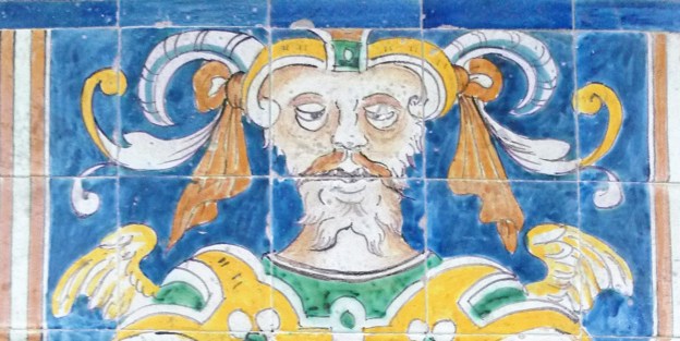 tiles at Alcazar real, Seville