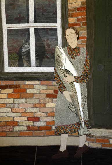 Woman with a Fish '09