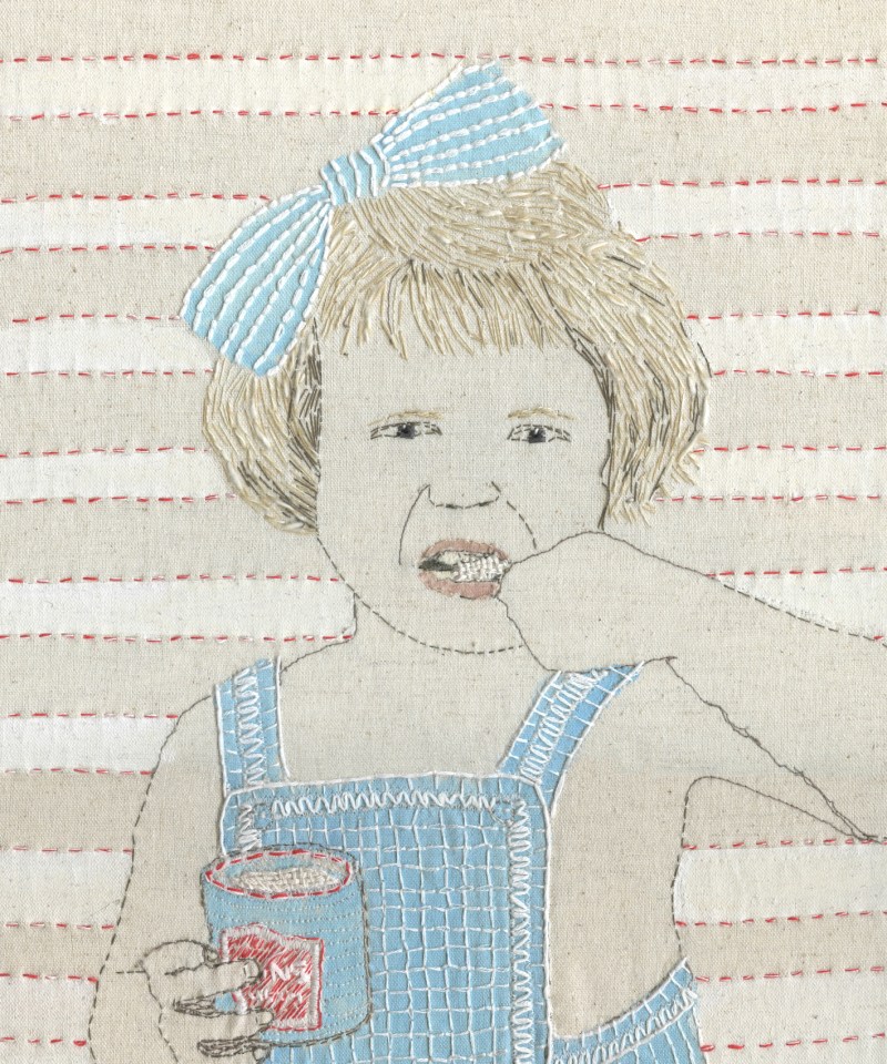 Self portrait age 3 2015 one of an ongoing series of self portraits