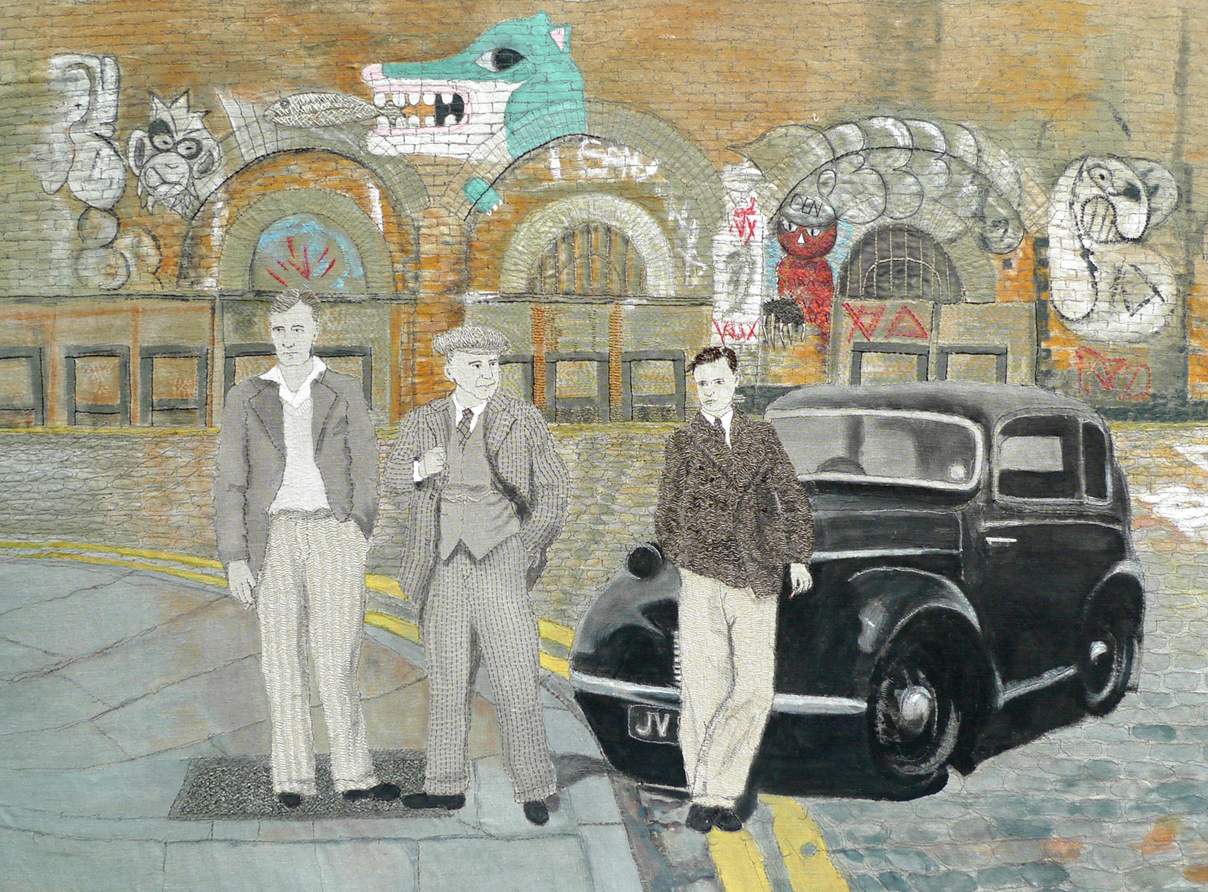 The Boys go to London Town