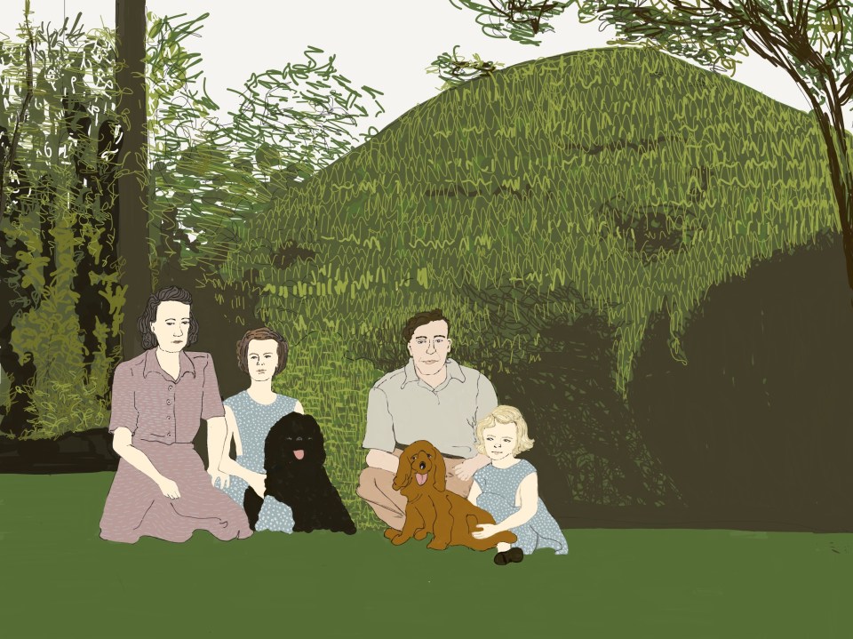 A Family in China inspired by memories from Robbi Robson