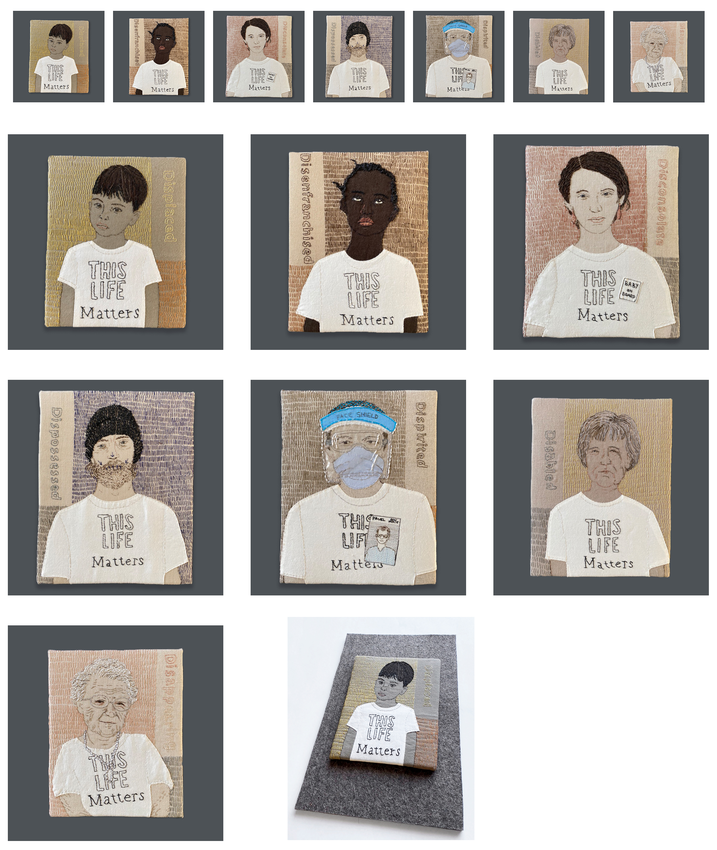 This Life matters - a series of 7 portraits