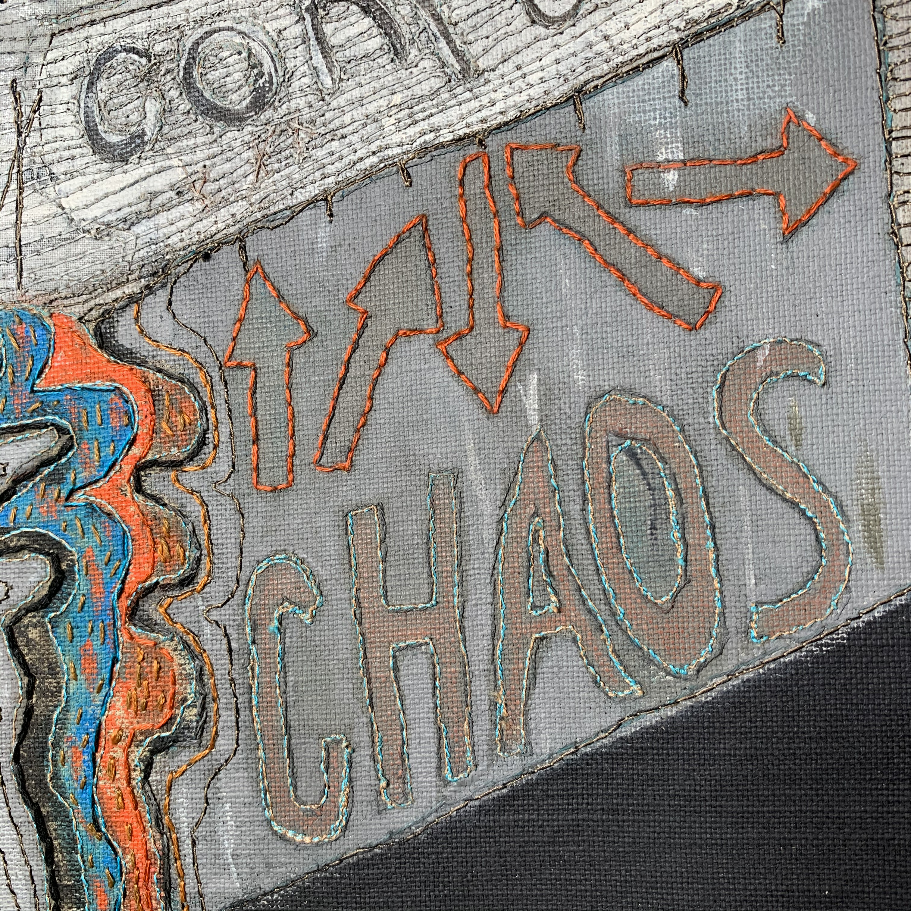 Detail of Which Way Now?
