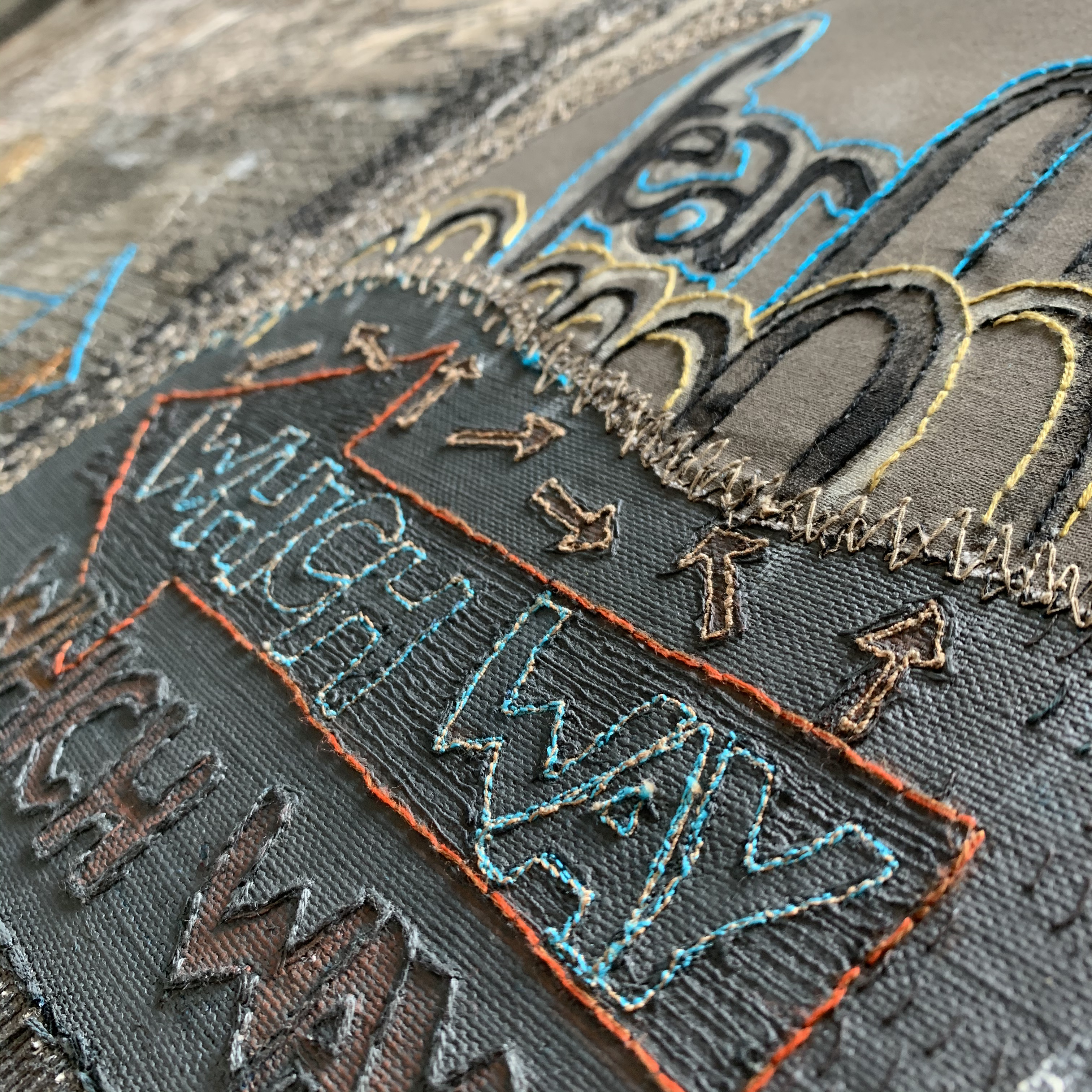 Detail of Which Way Now?