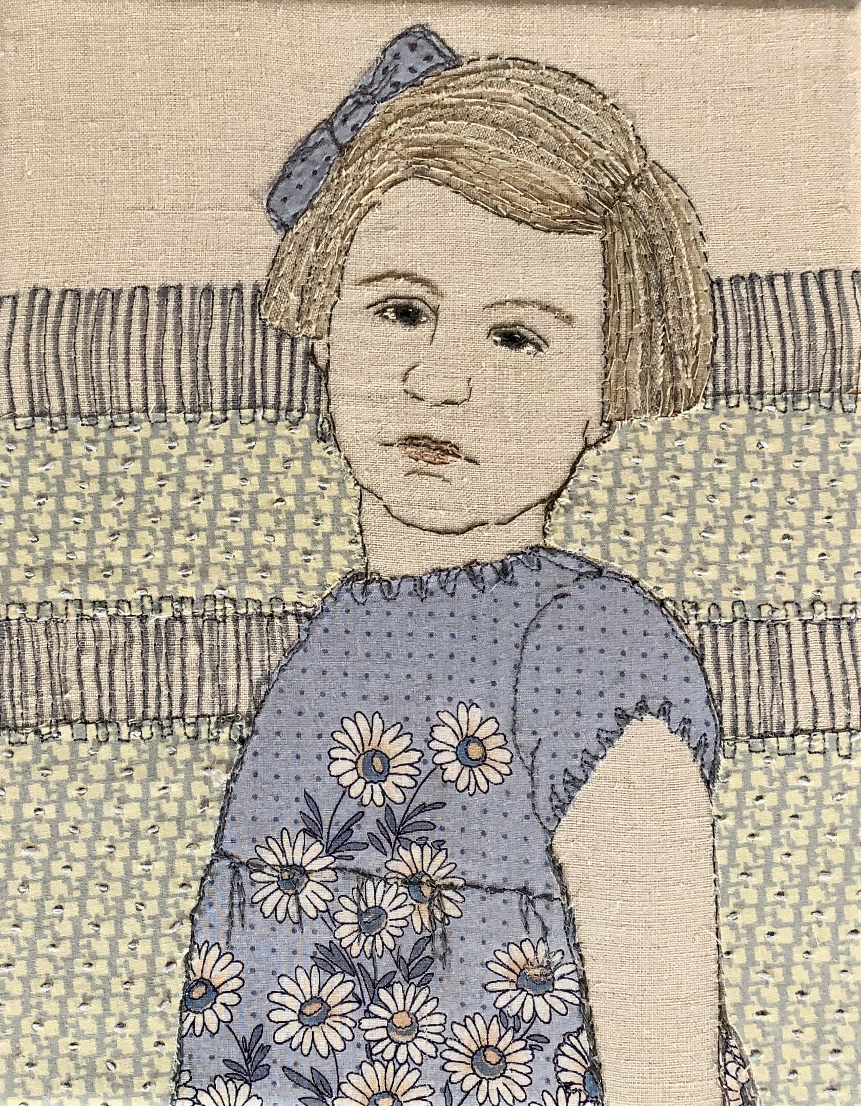 Study of a Girl in blue