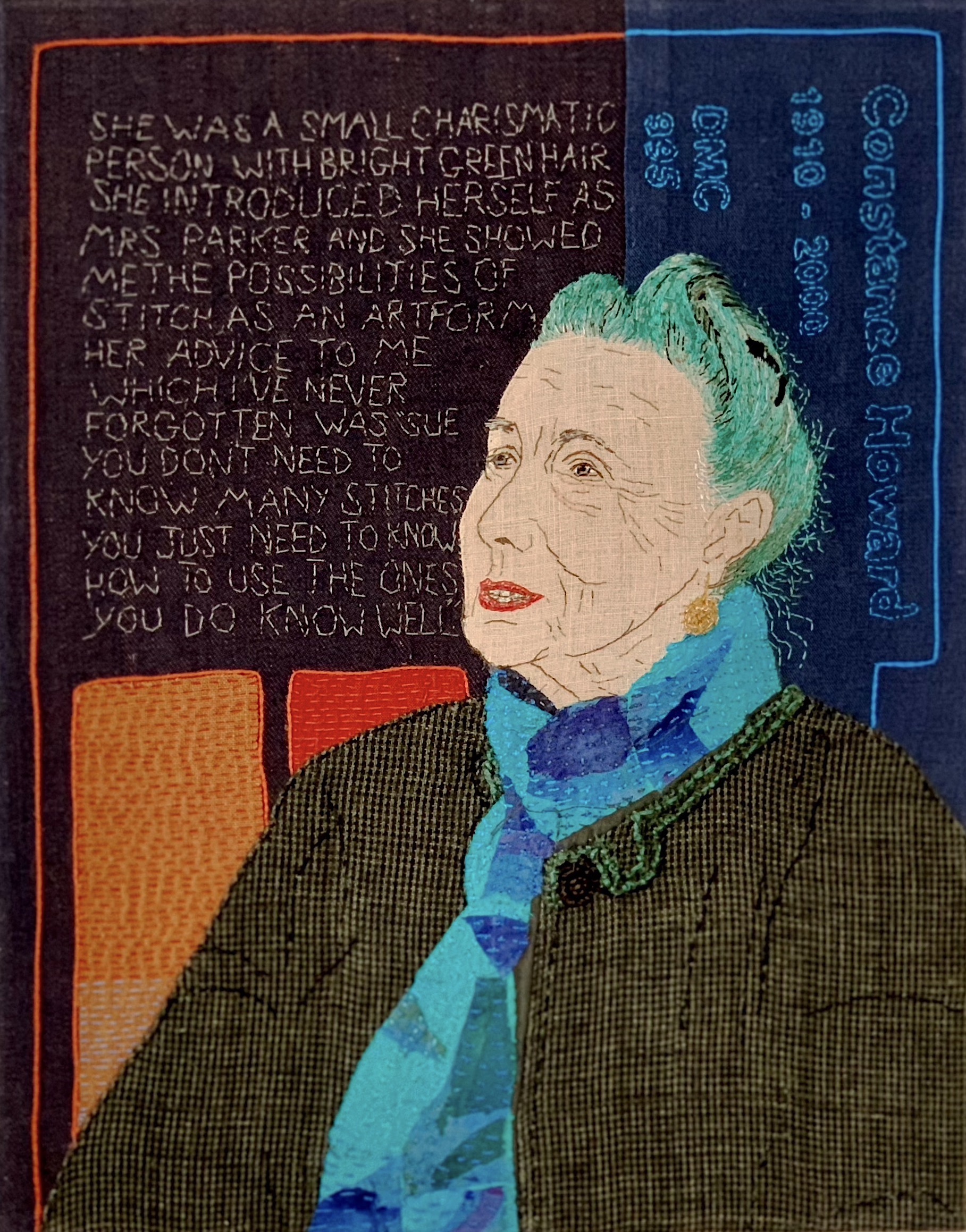 Portrait of Mrs P aka Constance Howard • image credit Pitcher Design